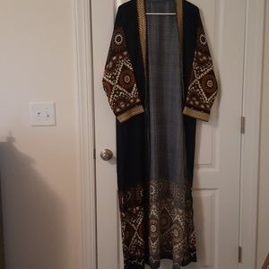 Arab Open Long Kimono
